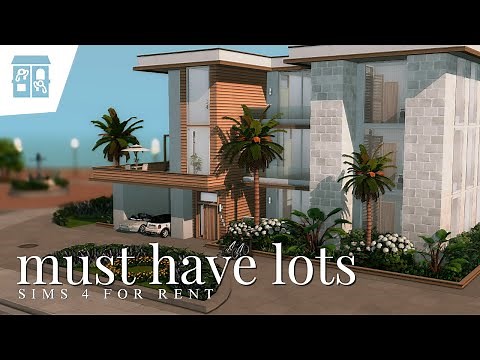 15+ gallery lots you need for the sims 4: for rent