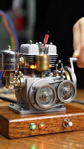 small engine project #diy#homemade#viral#ai#trending#shorts