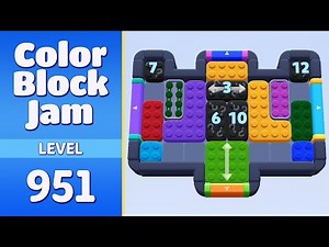 Color Block Jam Level 951 (952) | Every Puzzle Solved! 🎯