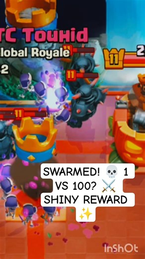 SWARM APOCALYPSE! 💀 Skeleton Army vs P.E.K.K.A: 1 vs 100? (Clash Royale 2026)#ultimateattack