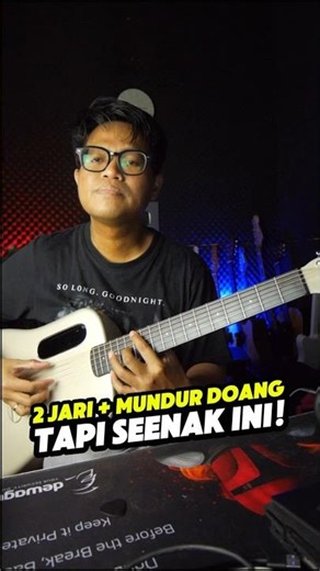 Playing Guitar Using 2 Fingers + Backward Only But It Can Be This Easy!