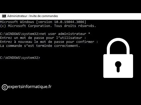 Changer son mot de passe Windows à l'aide du CMD