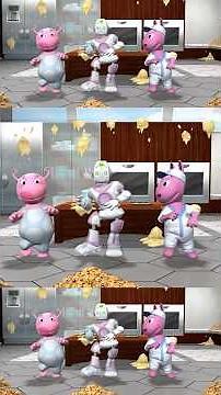 Backyardigans stop robots on a rampage 🤖 #shorts