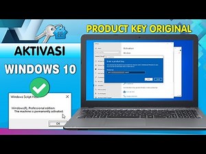 Cara Aktivasi Windows 10 Pro | Enterprise | Home | Home Single Language | Education | Permanen