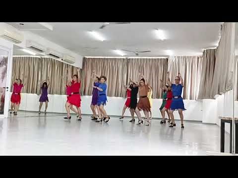 La Cucaracha Samba - Improver Line Dance - Choreo by Adeline Ade ( INA ) - November 2025