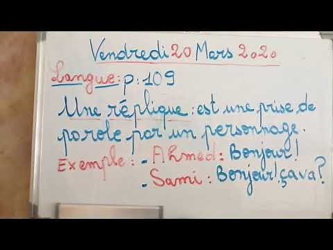 Les indications scéniques (Les didascalies)/ 2ème AC