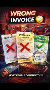 Quotation vs Proforma Invoice vs Commercial Invoice