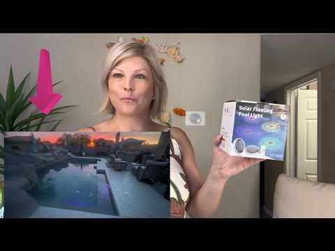 Solar Pool Lights with Remote
