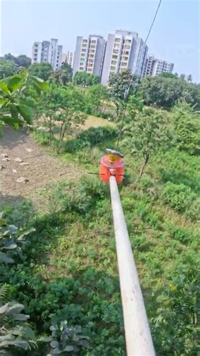 😵‍💫😱Craziest Beyblade Launch Ever! 🚀 From Tree Top to Ground! #youtubeshorts #beybladex #shorts
