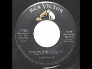 Roger Miller - When Two Worlds Collide (1961 Music Video) | #42 Country Song