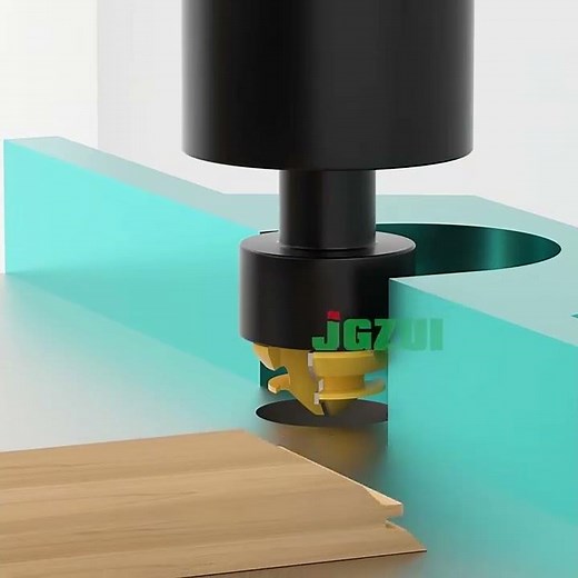 8MM 45 Degree Lock Miter Router Bit Tenon Milling Cutter Woodworking