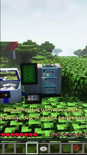 How to get Dinosaurs in Jurassic craft Tutorial #jurassicraft #dinosaur #minecraft #shorts