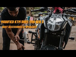 Modified KTM Duke 250 Gen 3 | Best Accessories & Upgrades