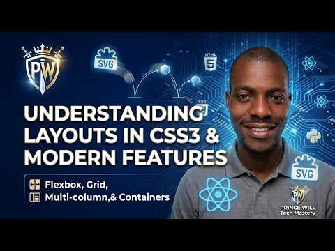 Modern CSS Layouts Masterclass: Flexbox, CSS Grid & Container Queries Explained