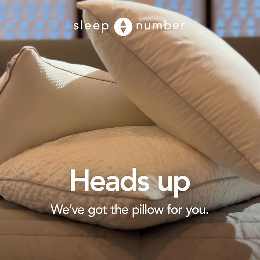 Firm or soft. We have the perfect pillows for every preference. | Sleep Number