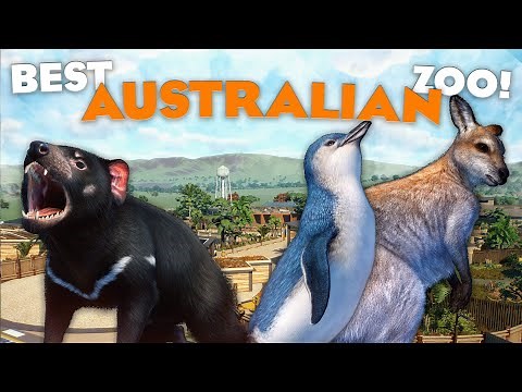 🦘 Is this the BEST AUSTRALIAN ZOO in Planet Zoo? | Planet Zoo Tour