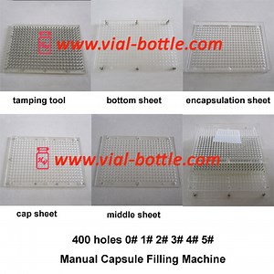 Manual Capsules Filling Machine 400 Holes (HVCM002)