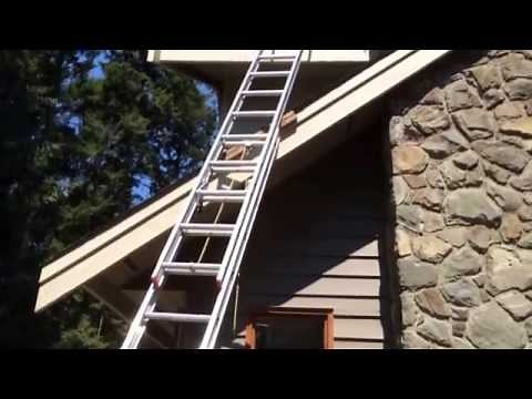 How to Use Ladder without Damaging Shingle edges