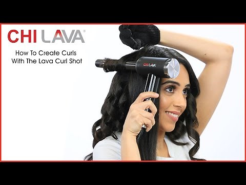 How To Create Perfect Curls with the CHI LAVA Curl Shot