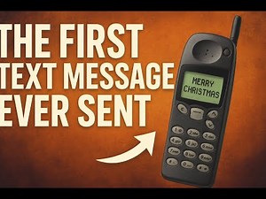 The First Text Message Ever Sent… And What It Said!