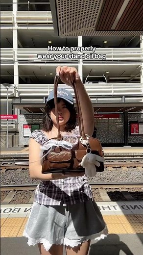 How to properly wear your stand oil bag #standoil #fashion