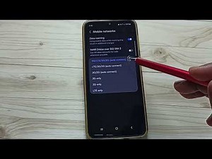 Samsung Galaxy A16 5G | How to Set Network Mode to 4G Only or LTE Only & Fix Auto Switching
