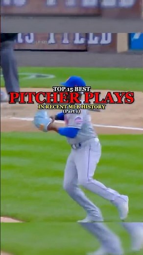 Top 15 Pitcher Plays in MLB History | Part 1