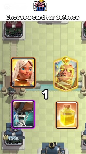 Choose your ultimate defence #clashroyale #supercell