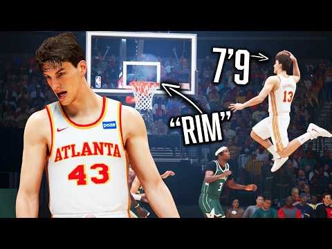 I Made 7'9 Center Olivier Rioux FREAKISHLY ATHLETIC In NBA 2K26...