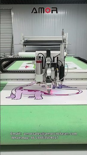KT Foam Board Contour Cutting | Digital Knife Cutting Machine | AMOR CNC