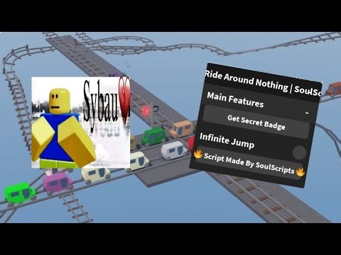 Roblox Cart Ride Around Nothing Script - Get Secret Badge (NO KEY!!!) Script in description