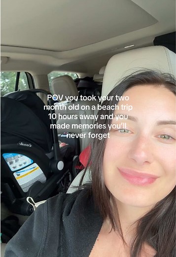 Memorable Beach Trip with Our Two Month Old Baby