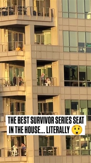 6.7K views · 665 reactions | Imagine watching WWE from your own balcony!   @wrestlerush #survivorseries #wwe #wrestling #prowrestling #wweraw | Inside The Ropes | Facebook