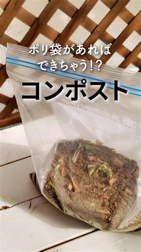 手軽にできる家庭菜園用のコンポスト作り方