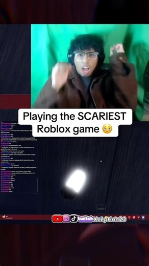 Bro this Roblox game is scarier than actual horror games 😭 #shorts