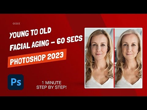 How To Make A Young Person Look Old (Young To Old) - Photoshop 2023