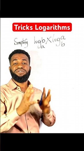 Tricks in Logarithms. Change of base. Rules of Logarithms.