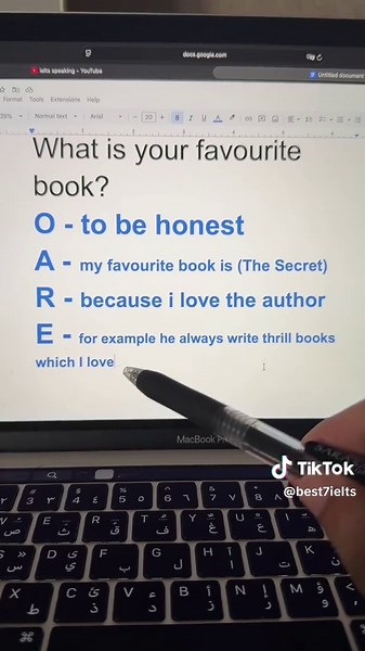 تكنيكة مهمممة لقسم المحادثة 👌🏼🔥 #IELTS #ايليتس #خطة_دراسة #اختبار_الايلتس