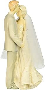 Enesco Gift Foundations Bride & Mother Stone Resin Figurine Set, 9.37"