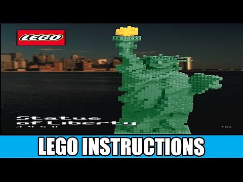 LEGO Instructions - Advanced models - 3450 - Statue of Liberty - Landmarks