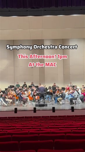 IU JSoM Percussion Department on Instagram: "A little sneak peek of the first orchestra concert of the spring semester happening today 👀 Mavis in Las Vegas, Op. 184 by Davies! The Symphony Orchestra performs this afternoon at 1 PM at the MAC — don’t miss it!✨ #iupercussion #iujsom #orchestra #concert #symphony"
