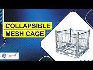 Collapsible Mesh Cages | Containit Solutions