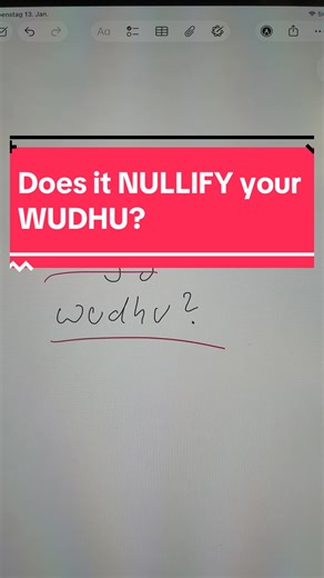 Understanding Wudhu and Its Nullification