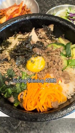 Sizzling bibimbop ASMR