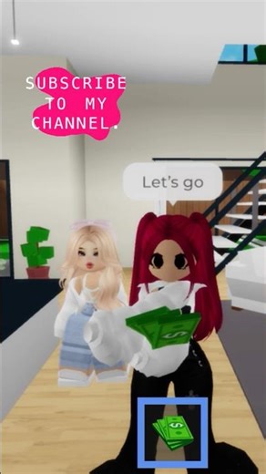 Girls Were Rich After Robbing #roblox #shorts