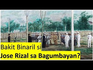 Bakit Binaril si Jose Rizal sa Bagumbayan? (May kakaiba sa larawang ito...)