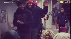 WATCH: Chicago cop grooves to subway performance