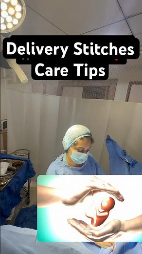 How to take care of delivery stitches at home |