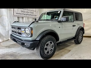 2022 Ford Bronco Big Bend 2 Door Review - MacPhee Ford