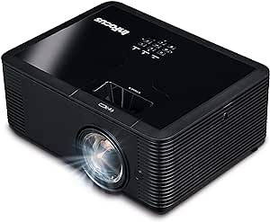 InFocus IN136ST DLP WXGA 4000 Lumens Short Throw, 3X HDMI, VGA, 3D and Wi-Fi Ready TechStation Projector